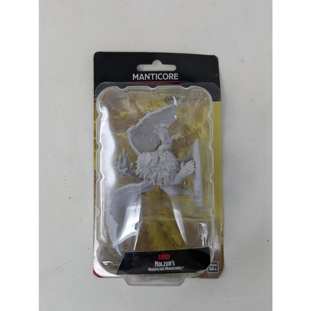 Dungeons & Dragons (D&D) Nolzur's Marvelous Miniatures: Manticore WZK90078-Open